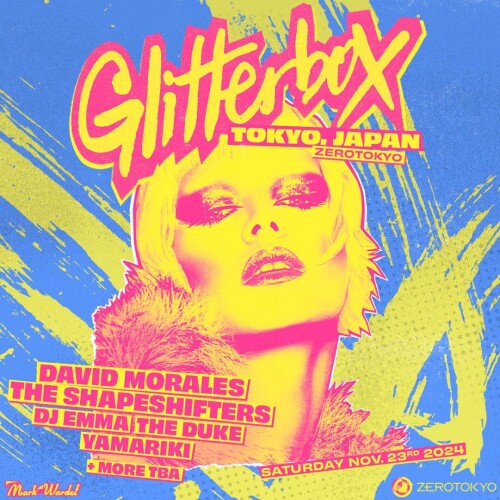 ZEROTOKYO 11/23(土) Glitterbox Tokyo 